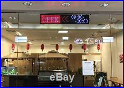 Programmable LED Scrolling Display Sign Color Advertising Store Message Electric