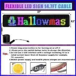 Programmable LED Sign Scrolling LED Sign for Business & Store Signs Automotive