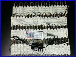 RGB 5050 SMD LED Module Light 12V Tape 80 Pcs X 3 LEDS Store Front Window Sign