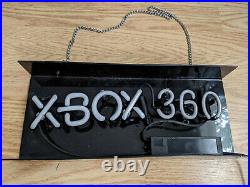 Rare Kb Toys Xbox 360 Neon Led Sign Store Display Works Microsoft
