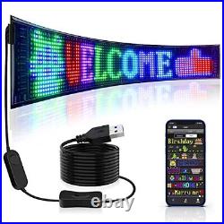 Rayhome Scrolling Huge Bright Advertising LED Signs, Flexible USB 5V LED Store S