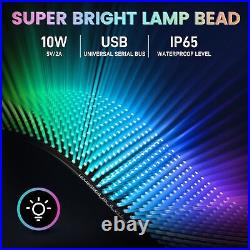 Rayhome Scrolling Huge LED Signs, 27''x5''&7''x3'' Flexible USB 5V LED Store Sig