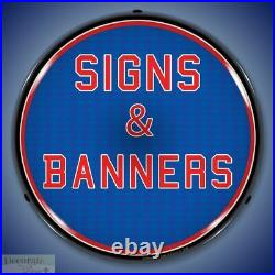 SIGNS & BANNERS Sign 14 LED Light Store Business Advertise Made USA Warranty