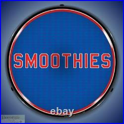 SMOOTHIES Sign 14 LED Light Store Business Advertise Made USA Lifetime Warranty