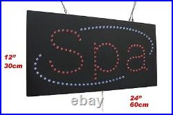 SPA Sign Neon Sign LED Open Sign Store Sign Business Sign Window Sign