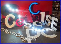 STORE SIGN CUSTOM MADE SIGNAGE LED CHANNEL LETTERS 14 Tall letters