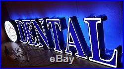 STORE SIGN CUSTOM MADE SIGNAGE LED CHANNEL LETTERS 18 Tall letters