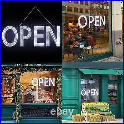 Sign Open Led Bright Business Neon Store Shop Light Bar Restaurant Ultra Closed