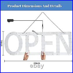 Sign Open Led Bright Business Neon Store Shop Light Bar Restaurant Ultra Closed