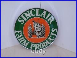 Sinclair Farm Products Round LED Store/Rec Room Display light up SIGN