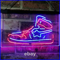 Sneaker Shoe Sport Running Store Shop Bar Dual Color Led Neon Sign st6-i3071