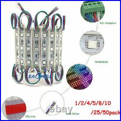 Store Front Sign Light SMD 5050 Injection Window Light 3 LED Module Light+Remote