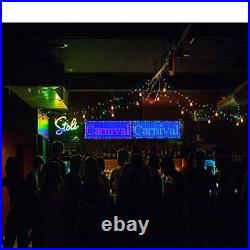 Store LED Signs 7 Color Programmable Scrolling Led Sign 39x14 High Brightne