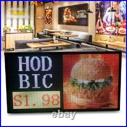 Super Bright Neon LED Business Sign Restaurant OPEN Light Store Display 27x 14