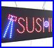 Sushi Sign, TOPKING Signage, LED Neon Open, Store, Window, Shop, Business, Displ