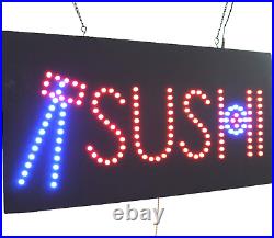Sushi Sign, TOPKING Signage, LED Neon Open, Store, Window, Shop, Business, Displ
