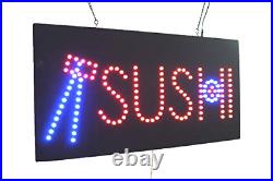 Sushi Sign, TOPKING Signage, LED Neon Open, Store, Window, Shop, Business, Grand