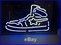 TN111B BW Sneakers Shoe Store Fun Poster Nike Decor Neon Light Sign LED 14x8