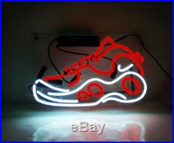 TN118RW Sneakers Sports Nike Party Decor Bed Store Neon Light Sign LED 14x8 New