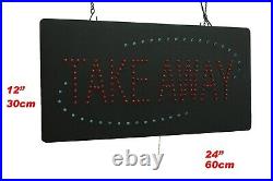 Take Away Sign 24 LED Sign Store Sign Business Sign Window Sign Home Delivery
