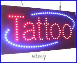 Tattoo Sign, TOPKING Signage, LED Neon Open, Store, Window, Shop, Business, Disp