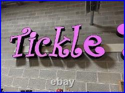 Tickle Your Fancy Extra Large Outdoor Commercial Store Sign