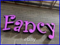Tickle Your Fancy Extra Large Outdoor Commercial Store Sign