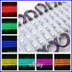 US 10ft160FT SMD 5050 3 LED Module Lights Kit For STORE FRONT WINDOW SIGN Lamp