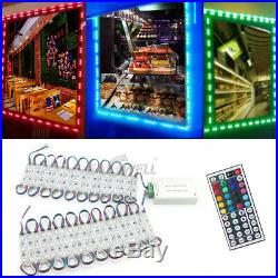 US 10ft500ft RGB Store Front LED Window Module Lighting Supper Bright Sign Lamp