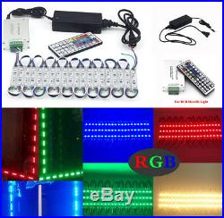 US RGB 10FT100FT 3 LEDs 5050 SMD Module Light Store Bar Front Window Sign Lamp