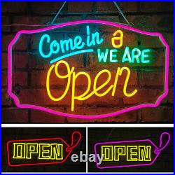 USA Bright LED Open Store Shop Club Bar Business Sign Neon Display Lights