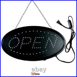 Ultra Bright Led Neon Sign Open For Business Store Animated Motion Light 2 Mod