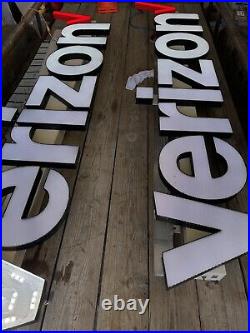 Verizion SIGN Channel Letters VERIZON Store LEDs Lexington, KY