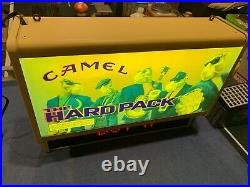 Vintage JOE CAMEL Cigarettes LED Message Board STORE Sign Display 1991