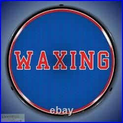 WAXING Sign 14 LED Light Store Business Advertise Made In USA Lifetime Warranty