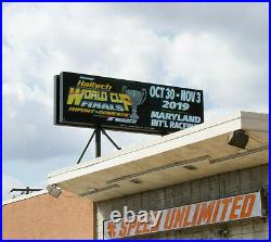 Watchfire LED Double Faced Digital Billboard Store Retail Signs 5 ft x 18 ft