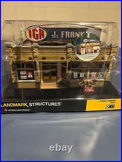 Woodland Scenics Built & Ready J. Frank's IGA Grocery Store O Scale BR5051