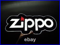 Zippo Store Display Sign, LED Light Up Sign, New In Package